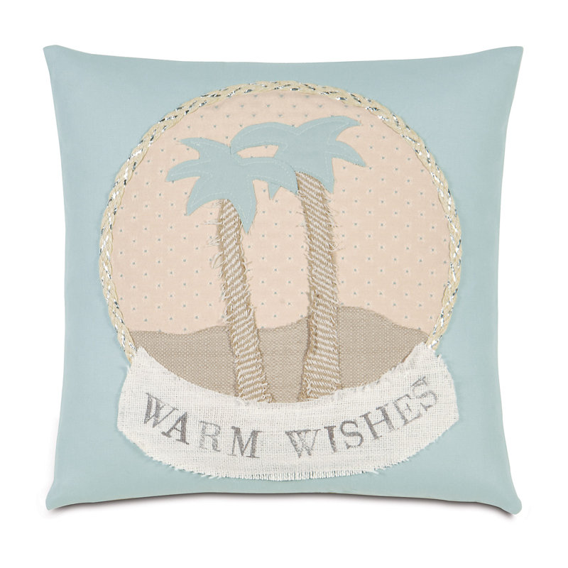 Eastern Accents Coastal Tidings Warm Wishes Throw Pillow Wayfair